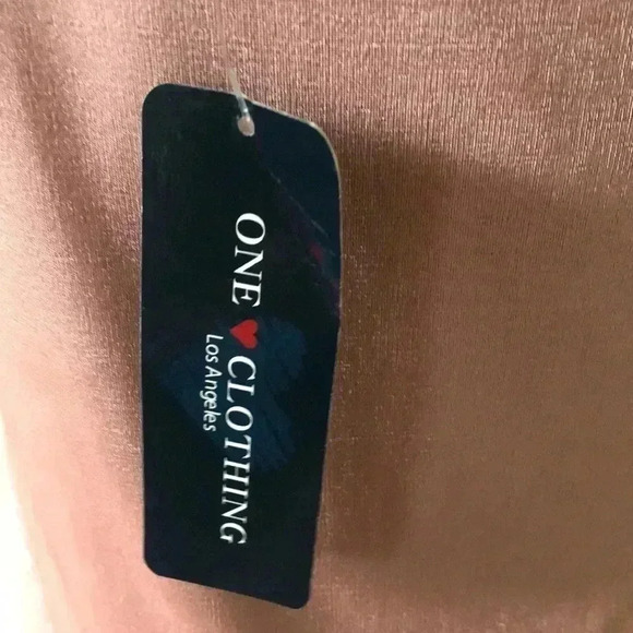 NWT Pretty Pale Pink Fully Lined Tank Dress with Slight Shimmer-Junior Large - Picture 7 of 8